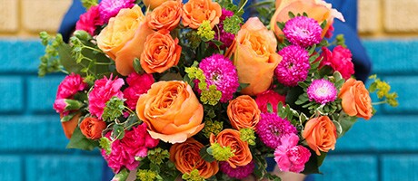 Beautiful Seasonal Flowers Banner